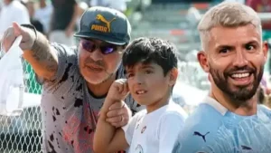 Maradona'nın torunu Sergio Agüero'nun oğlu Benjamin Agüero Tigre'ye transfer oldu